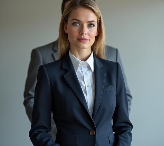 Traje formal para entrevista de trabajo — imagen profesional impecable